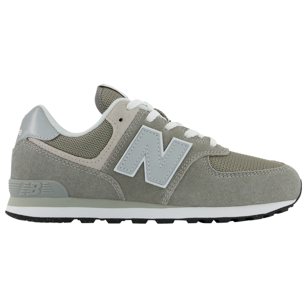 New Balance 574 Core - Boys' Grade School - Grey/White