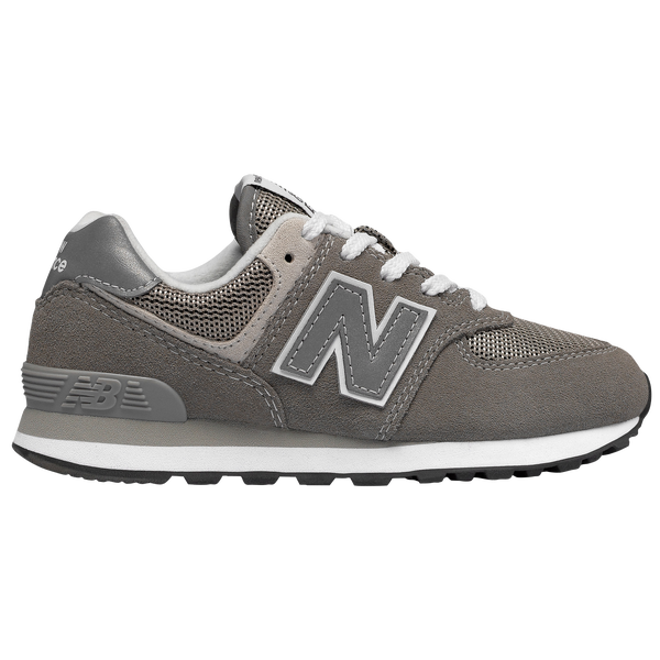 New Balance 574 Classic - Boys' Grade School - Grey/Grey