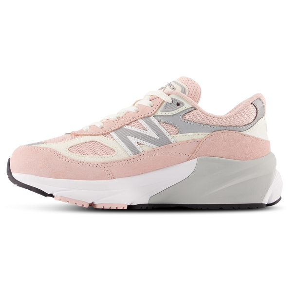 New Balance 990 - Girls' Grade School - Pink/White - Image 2