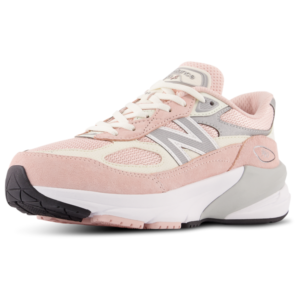 New Balance 990 - Girls' Grade School - Pink/White - Image 7