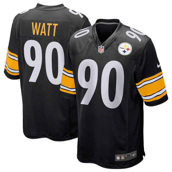 Nike Steelers Game Day Jersey - Men's - Black/Black - Image 3
