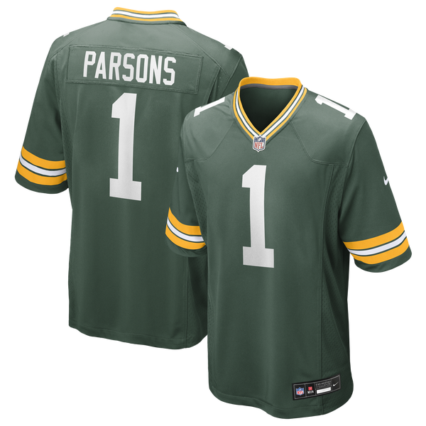Nike Micah Parsons Packers Game Jersey - Men's - Fir