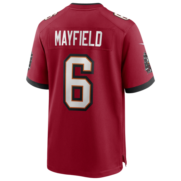 Nike Baker Mayfield Buccaneers Game Jersey - Men's - Gym Red - Image 3