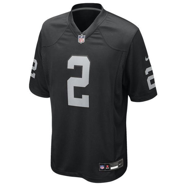 Nike NFL Raiders Game Day Jersey - Men's - Black - Image 2