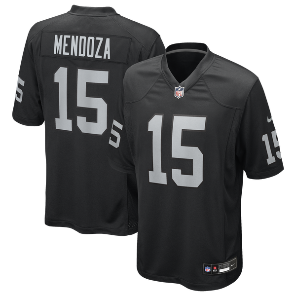 Nike NFL Raiders Game Day Jersey - Men's - Black/Black