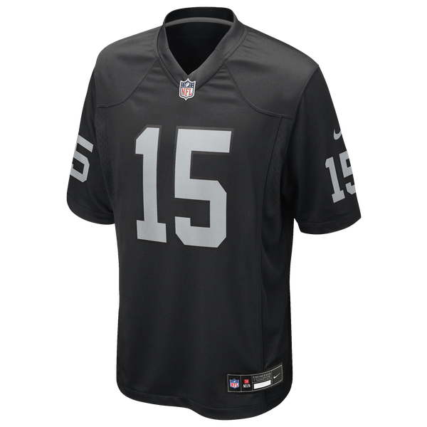 Nike NFL Raiders Game Day Jersey - Men's - Black/Black - Image 2