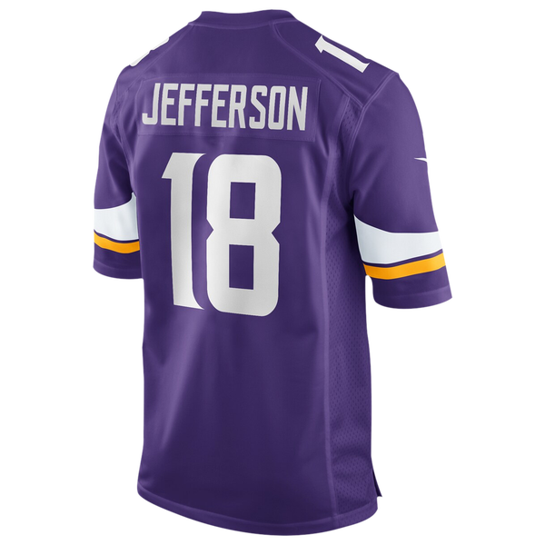 Nike Vikings Game Day Jersey - Men's - Purple/Purple