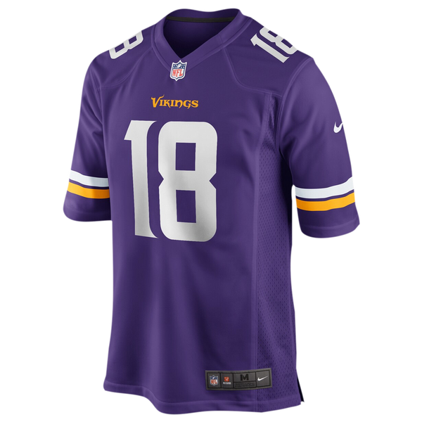 Nike Vikings Game Day Jersey - Men's - Purple/Purple - Image 2