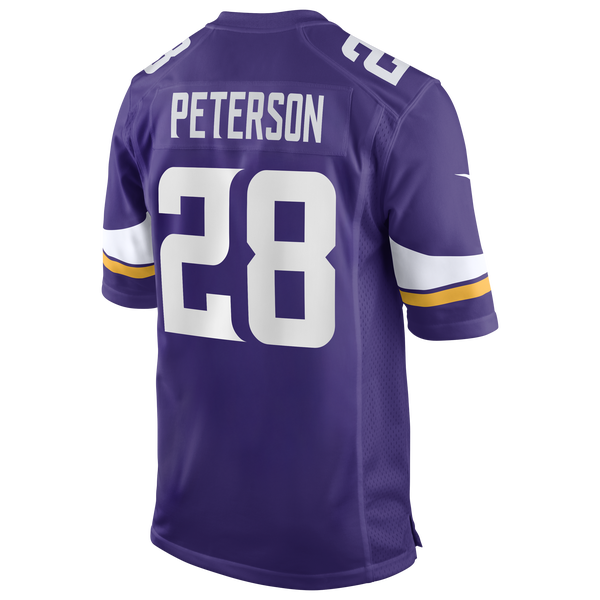 Nike Vikings Adrian Peterson Retired Player Jersey - Men's - Purple - Image 3