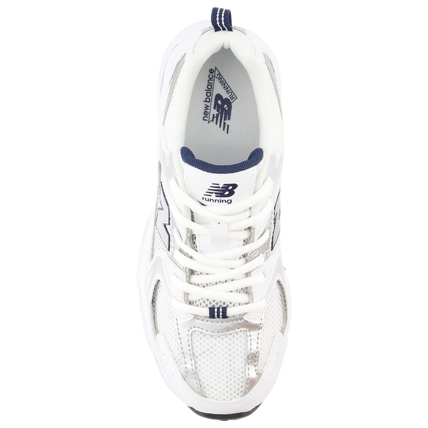 New Balance 530 - Boys' Grade School - White/Navy - Image 3