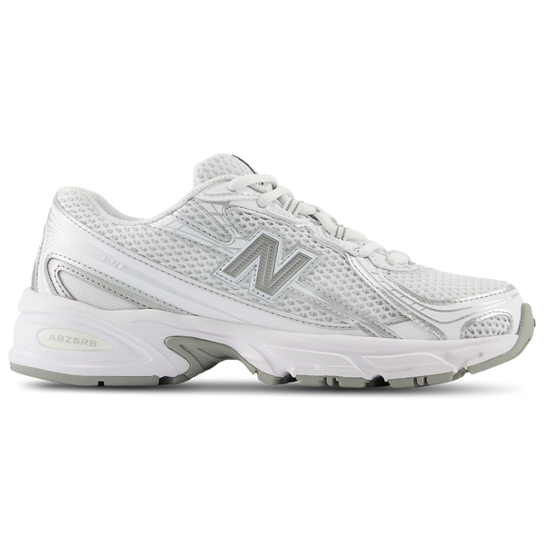 New Balance 740 - Boys' Grade School - White/Silver
