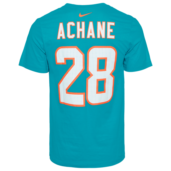 Nike NFL Dolphins Name & Number T-Shirt - Men's - Turbo Green - Image 2