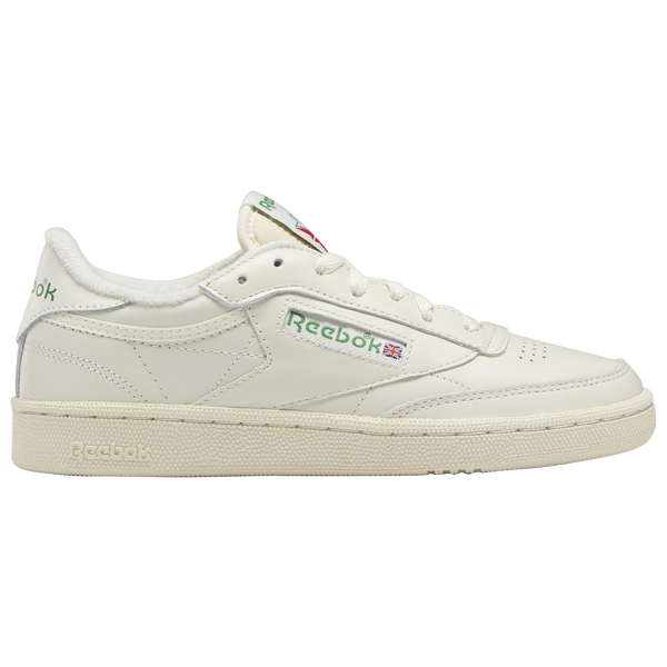Reebok Club C 85 - Women's - Chalk/Paperwhite/Glen Green - Image 2
