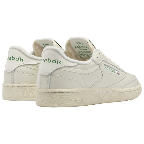 Reebok Club C 85 - Women's - Chalk/Paperwhite/Glen Green - Image 4