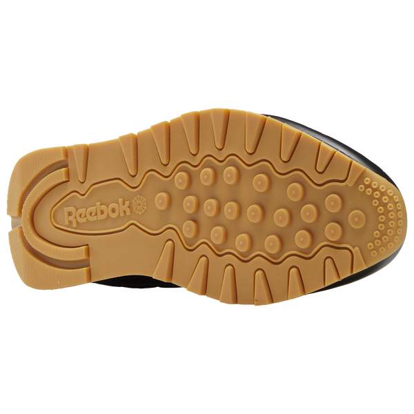 Reebok Classic Leather - Men's - Black/Black - Image 5