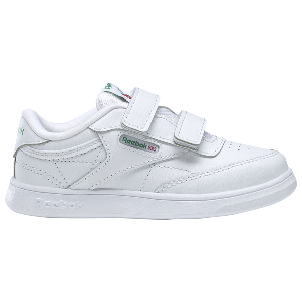 Reebok Club C 2V - Boys' Toddler - White/Glen Green - Image 2