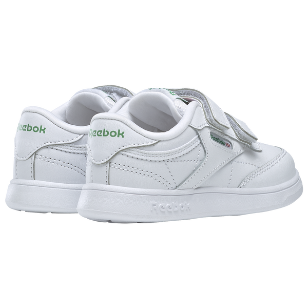 Reebok Club C 2V - Boys' Toddler - White/Glen Green - Image 3