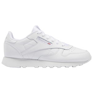 Reebok Classic Leather - Boys' Grade School - White/White