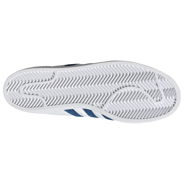 adidas Originals Superstar Chenille - Men's - White/Blue - Image 5