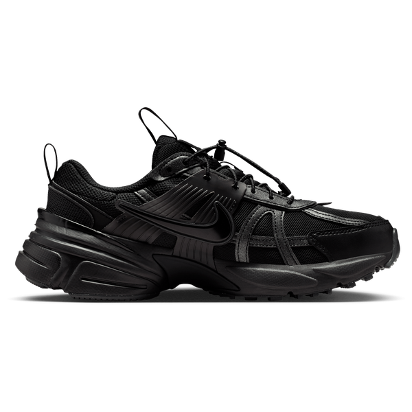 Nike V2K Run - Women's - Black/Black/Mtlc Silver