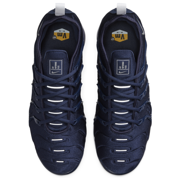 Nike Air Vapormax Plus - Men's - Midnight Navy/Metallic Silver/White - Image 4