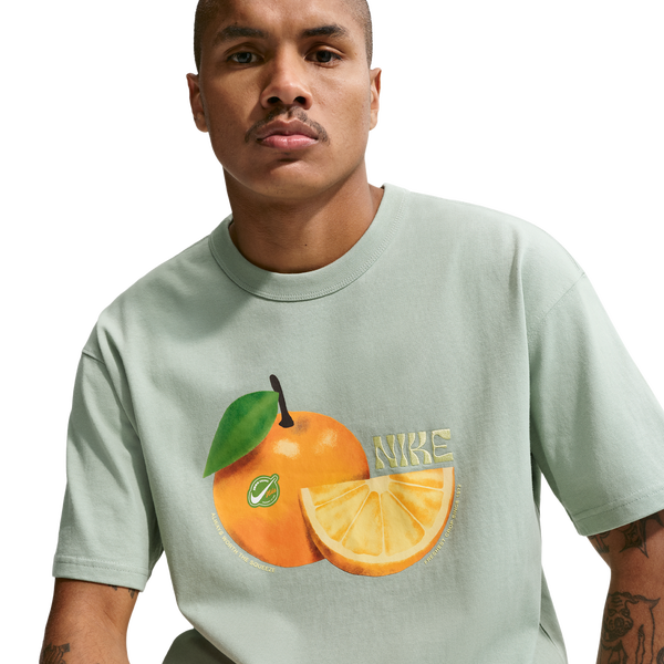 Nike NSW Premium Orange Loose Tee - Men's - Steam