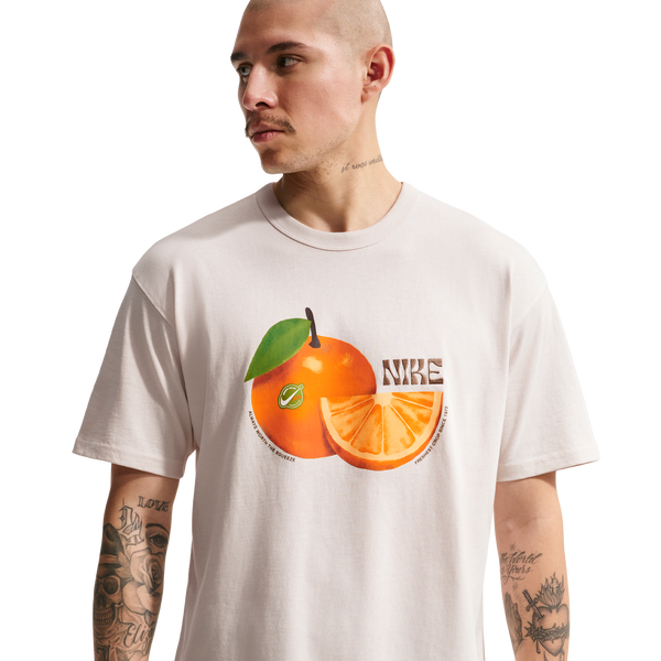 Nike NSW Premium Orange Loose Tee - Men's - Phantom