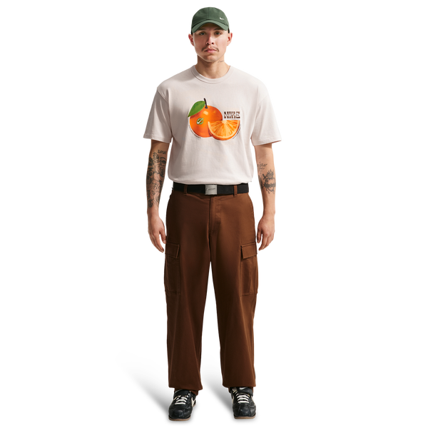 Nike NSW Premium Orange Loose Tee - Men's - Phantom - Image 3