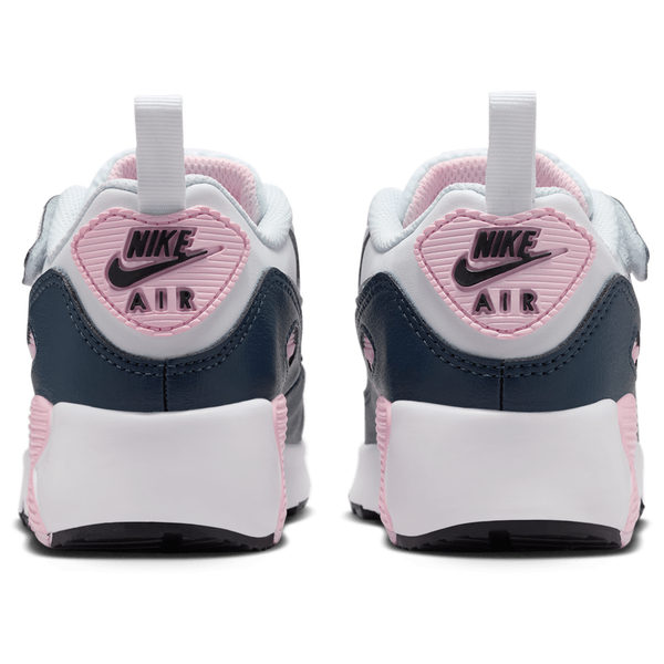Nike Air Max 90 EasyOn - Boys' Preschool - White/Wolf Grey/Pink Foam - Image 3