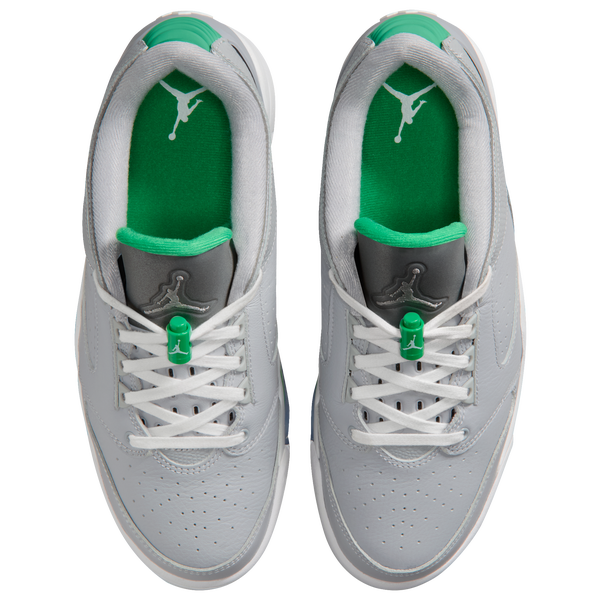 Jordan Sixty Plus Low - Men's - Lucky Green/Wolf Grey/White - Image 4