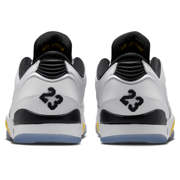 Jordan Sixty Plus Low - Men's - White/Black/Tour Yellow - Image 3