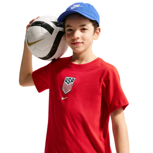 Nike US Kids Short Sleeve T-Shirt - Red/Blue