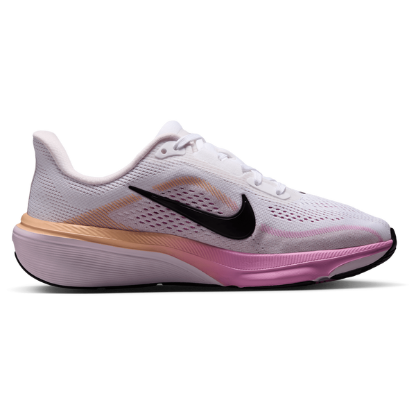 Nike Air Zoom Pegasus 42 - Boys' Grade School - Black/White/Bleached Lilac