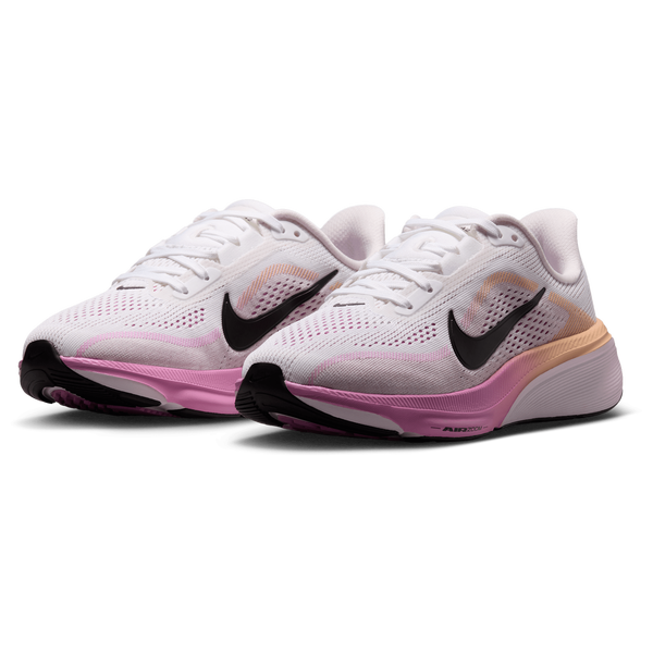 Nike Air Zoom Pegasus 42 - Boys' Grade School - Black/White/Bleached Lilac - Image 6