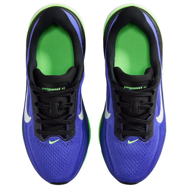 Nike Air Zoom Pegasus 42 - Boys' Grade School - Sapphire/Black/Lapis - Image 4