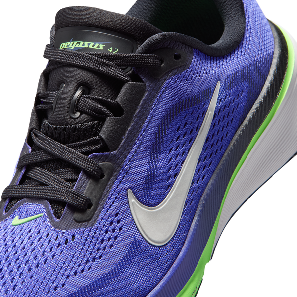 Nike Air Zoom Pegasus 42 - Boys' Grade School - Sapphire/Black/Lapis - Image 7