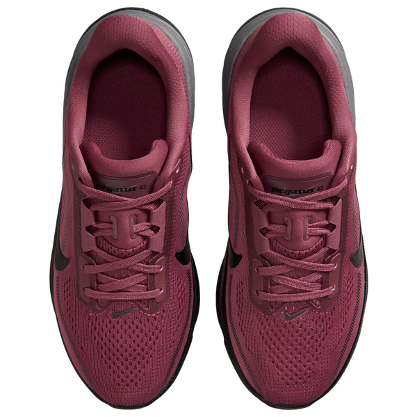 Nike Air Zoom Pegasus 42 - Boys' Grade School - Pink Smoke/Black/Gunsmoke - Image 4