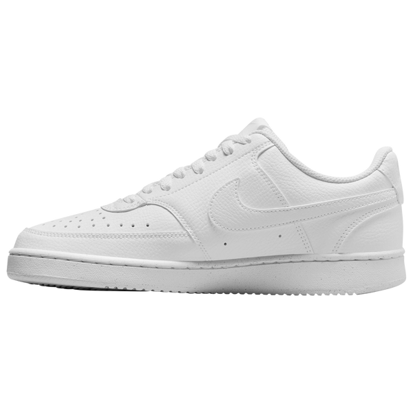 Nike Court Vision Low - Women's - White/White - Image 3