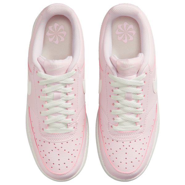 Nike Court Vision Low - Women's - Pearl Pink/Sail - Image 4