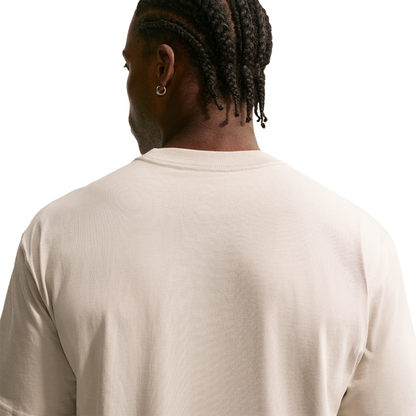 Nike T-Shirt Long Sleeve OC (RETRO BBALL) - Men's - Cream Ii - Image 4