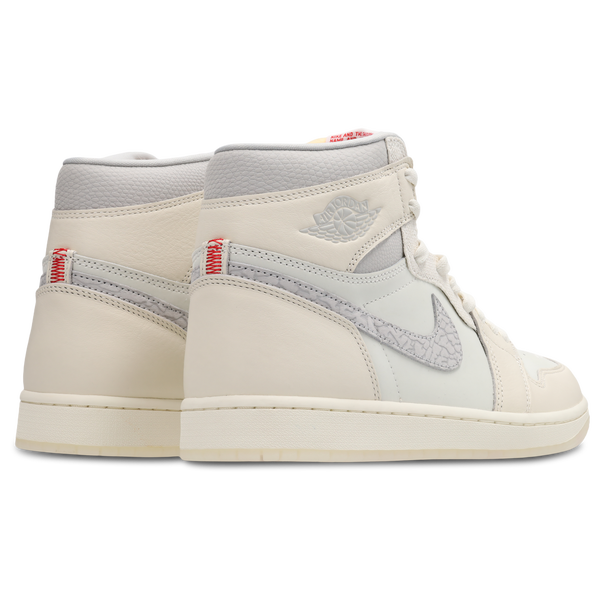 Jordan AJ 1 Retro High OG V3 - Men's - Sail/University Red/Pale Ivory - Image 3