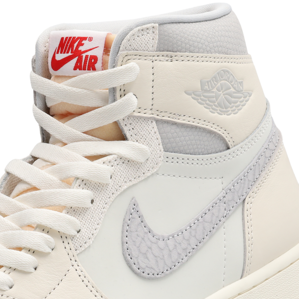 Jordan AJ 1 Retro High OG V3 - Men's - Sail/University Red/Pale Ivory - Image 7