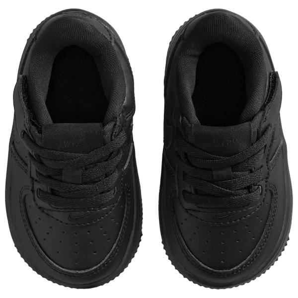 Nike Air Force 1 - Boys' Toddler - Black/Black - Image 4