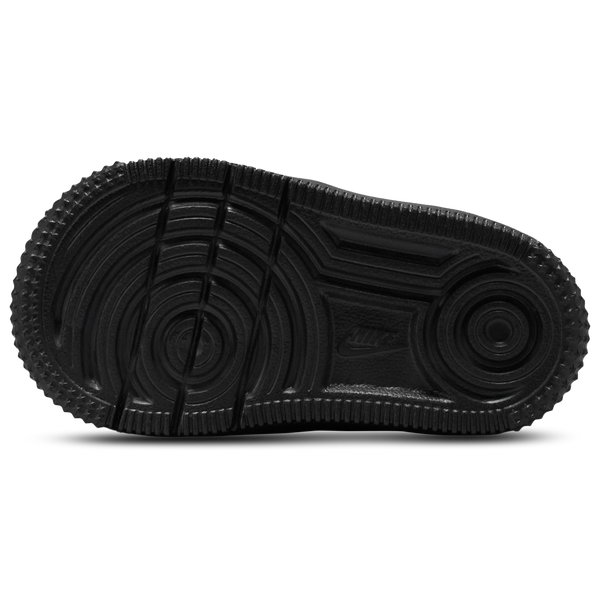 Nike Air Force 1 - Boys' Toddler - Black/Black - Image 5