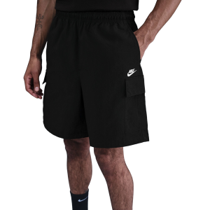 Nike Club Utility Shorts - Men's - Black/White