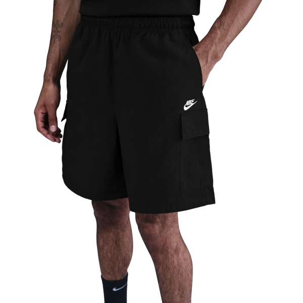 Nike Club Utility Shorts - Men's - Black/White