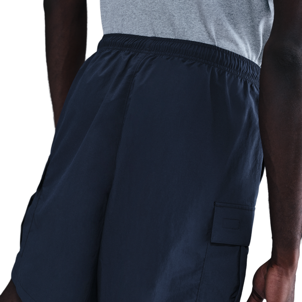 Nike Club Utility Shorts - Men's - Obsidian/White - Image 4