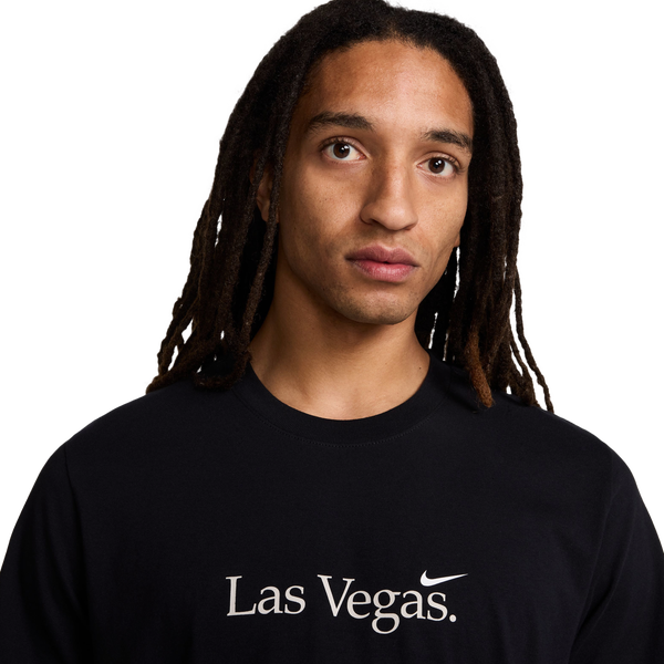 Nike LAS Short Sleeve Crew T-Shirt - Men's - Black/White - Image 3