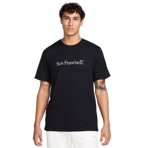 Nike SFO Short Sleeve Crew T-Shirt - Men's - White/Black