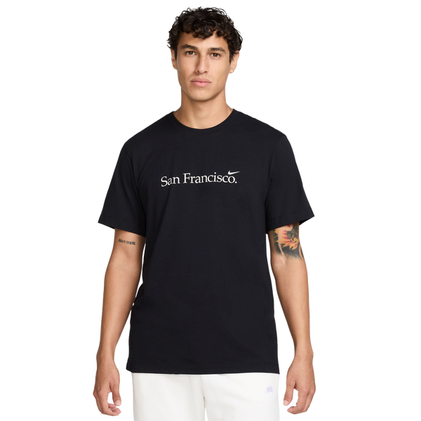 Nike SFO Short Sleeve Crew T-Shirt - Men's - White/Black